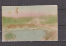 NEW SOUTH WALES, SYDNEY, LANE COVE RIVER BRIDGE,?? c1910 real photo ppc, unused.