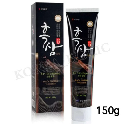 Pasta de dientes coreana negra de ginseng 150 g blanqueador dental blanqueamiento dental blanqueamiento dental NUEVA - Imagen 10 de 17