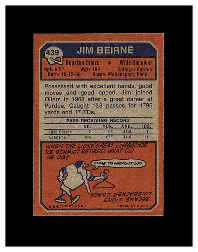 1973 TOPPS FOOTBALL YOU PICK FINISH OR UPGRADE YOUR SET HIGHER GRADE SET BREAK - Picture 263 of 457