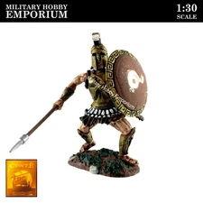 1:30 Conte Collectibles Painted Bronze Age Spartan Greek Hoplite Figure SP-0018