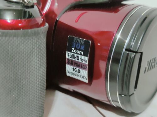 Nikon COOLPIX B500 Red 16.0MP Digital Camera For Parts Or Repair Only As Is - Picture 4 of 18