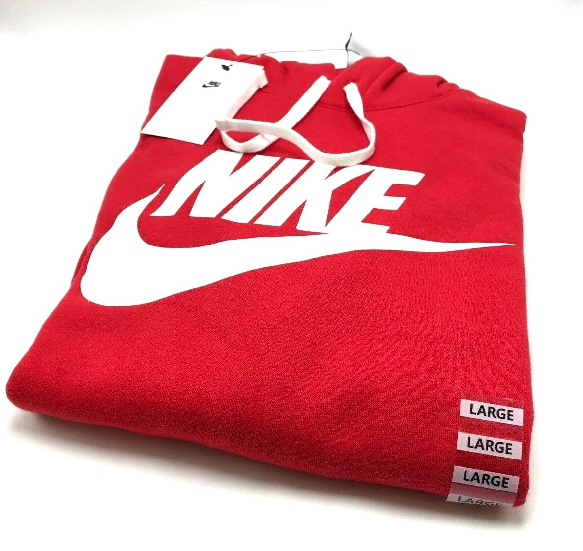 NEW* Men's NIKE CLUB FLEECE PULLOVER HOODIE RED (BV2973 657),SZ S NEW* Men's NIKE CLUB FLEECE PULLOVER HOODIE RED (BV2973 657),SZ S