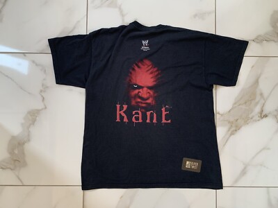 KANE 2002 WWF vintage Wrestling T-shirt Tee/  Face Your Fear Y2K