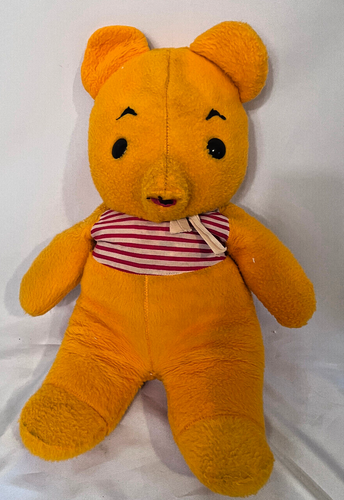 1950s 50s Carnival Fair Prize Plush Stuffed Bear Winnie the Pooh Clone 22"