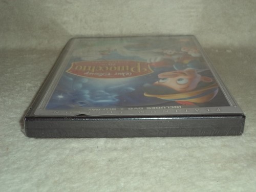 Pinocchio 70th Anniversary Walt Disney Platinum Edition Blu-Ray/DVD 2009 Sealed - Picture 7 of 7