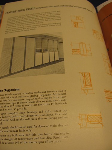 1964 Century Brick Catalog Asbestos Curtain Wall Panels - Foto 6 di 7