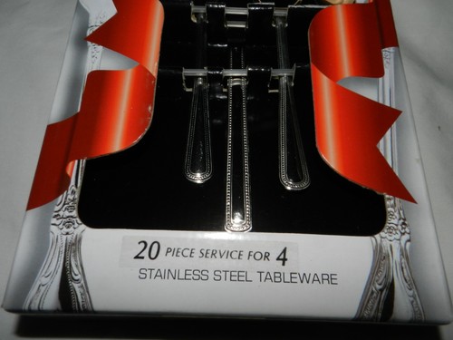 Rogers S Geschirr Besteck Service für 4 (20) Stck. PERLENPRACHT - Bild 6 von 7