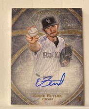 2014 Topps Five Star Autographs #FSA-EBU Eddie Butler #161/399 RC AUTO
