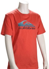 Quiksilver Boy's Omni Wave T-Shirt - Spiced Coral - New
