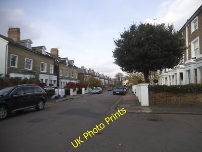 Foto 6x4 Beverley Road, Barnes typisch sehr teure viktorianische Terrasse c2015