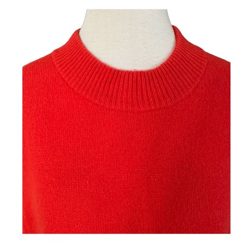 WHISTLES Women’s Red Knit Wool Blend Pullover Sweater Size M - Picture 4 of 7