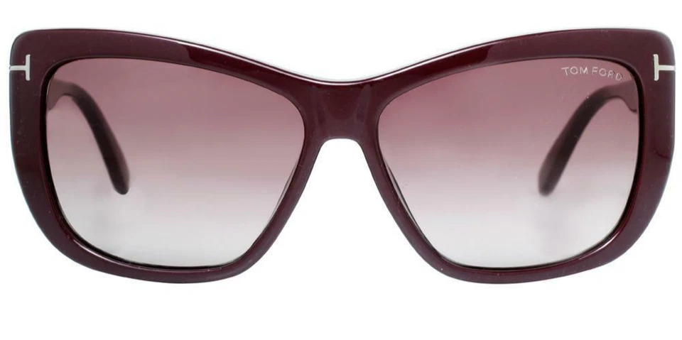 TOM FORD LINDSAY TF434 83T ФИОЛЕТОВЫЙ/РОЗОВЫЙ ГРАДИЕНТ ЛИНЗЫ ПОДЛИННЫЙ СОЛНЦЕЗАЩИТНЫЕ ОЧКИ 58-13 - Изображение 3 из 4