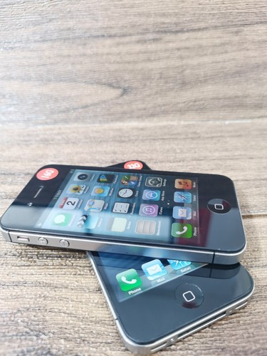 90% N ew , tested, 100% working Apple iPhone 4S 8 16 32GB IOS 6.1.3 Unlocked - Afbeelding 9 van 12