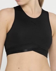 Puma Womens Soft Sports Crop Top In 