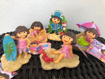Nickelodeon Set Of 5 Dora Explorer Fish Tank Ornaments