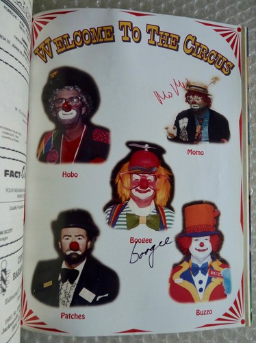 mOROCCO TEMPLE SHRINERS CIRCUS PROGRAM CLOWN AUTOGRAPHS JACKSONVILLE neocurio - Imagen 7 de 13