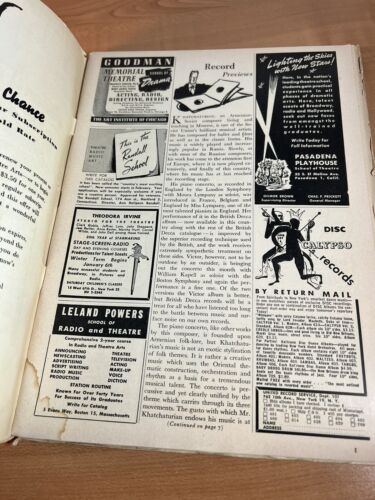 Theatre Arts January 1947 Magazine Vintage - Picture 3 of 9