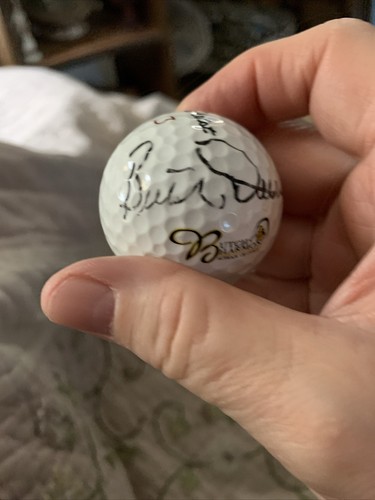 BETH DANIELs SIGNED GOLF BALL IN PERSON AUTOGRAPH - Picture 9 of 12
