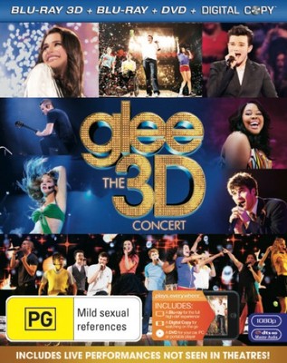 Glee In 3D Concert (Blu-Ray) New & Sealed - Region B