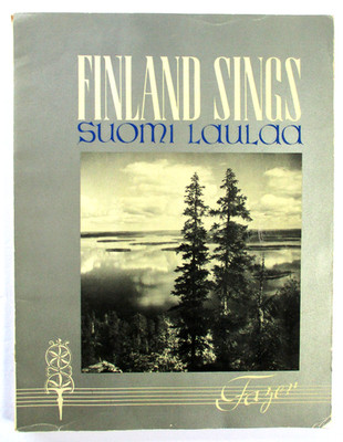 Finland Sings Suomi Laulaa Frazer Song Book 1952 Music Lyrics Finnish Heritage