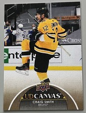 NHL 2021-22 Upper Deck Series 2 UD Canvas Craig Smith #C128
