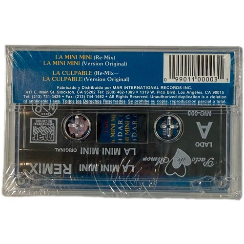 Pacto de Amor La Mini Mini La Culpable Cassette Sealed Mar Intl Remix Latin - Picture 2 of 4