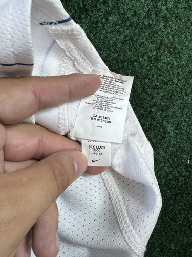 Men's Chicago Cubs Javier Baez Nike White Home Authentic Player Jersey Size 44 - Picture 7 of 12