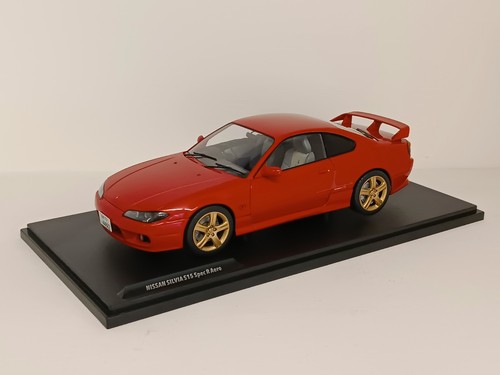 Nissan Silvia S15 Spec Aero Rot 1999 1/18 Solido Neu S1812202 - Bild 1 von 2