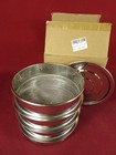 4 Tier Stainless Steel Seed Sprouting Tray Set Stackable Sprout Grower