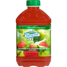 Thick & Easy Thickened Beverage Kiwi Strawberry 46 oz. Bottle