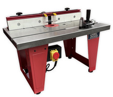 Router Table Cast Iron 650×400mm Fence NVR Switch Dust Port Mitre Guide Stand