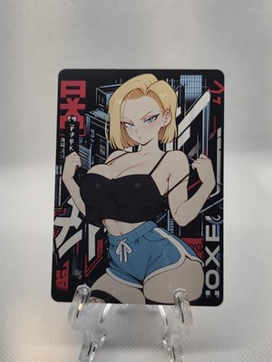 Andriod 18 Dragon Ball Z Waifu Card