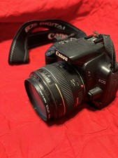 Canon Rebel XTi DSLR Camera with EF-S 18-55mm f/3.5-5.6 Lens - Black