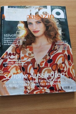 Burda Modemagazin 4/2006 Schnittmustern Schnittbogen