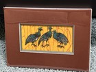 💥Unique Artwork Blue Hens On Batik Shang Hai Gallerie Gorgeous! 1 Day Ship!👍 — photo 1