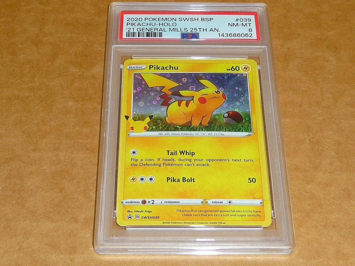 Pikachu Pokémon TCG Individual Trading Card Games General Mills