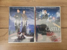 Castle Complete Seasons 1 and 2 -DVD LOT, FREE SHIPPING, BRAND NEW