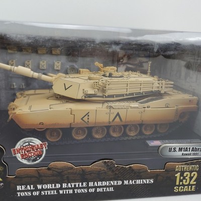 FORCES OF VALOR 1:32 U.S. M1A1 Abrams Tank Kuwait 1991 Enthusiast