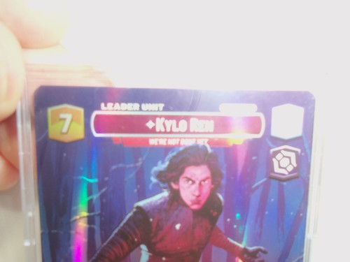 Kylo Ren - We're Not Done Yet Foil Showcase Star Wars #6 - Picture 5 of 8