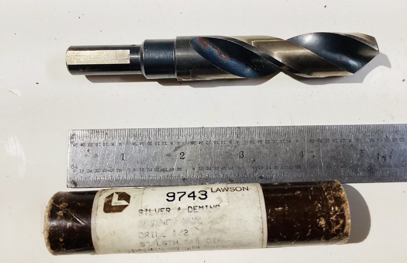 Lawson Silver and Deming Drill Bit 9743 5” Silver & Deming 1/2”  Made In USA