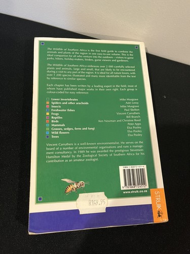 The Wildlife of Southern Africa: A - Paperback, by Carruthers Vincent -2000 - Picture 3 of 8