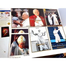 Vintage Pope John Paul II 1979 US Visit Post Boston Herald Coin Memorabilia Lot