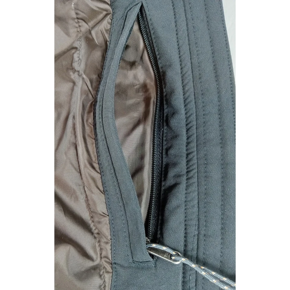 Chaqueta Cloudveil para mujer negra cremallera completa bolsillos a prueba de viento y agua talla grande Foto 4 de 4