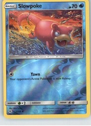 Slowpoke 12/68 Reverse Holo Hidden Fates Common