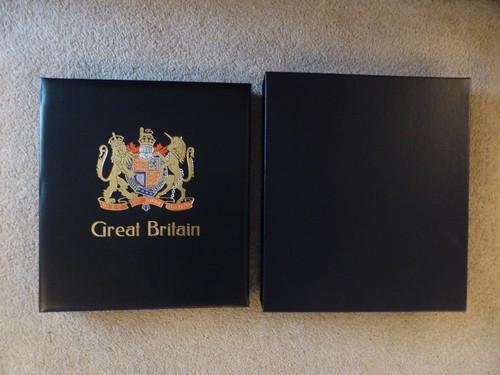 Stanley Gibbons Davo album senza cerniera con custodia volume II pagine 1971-89 - rf877