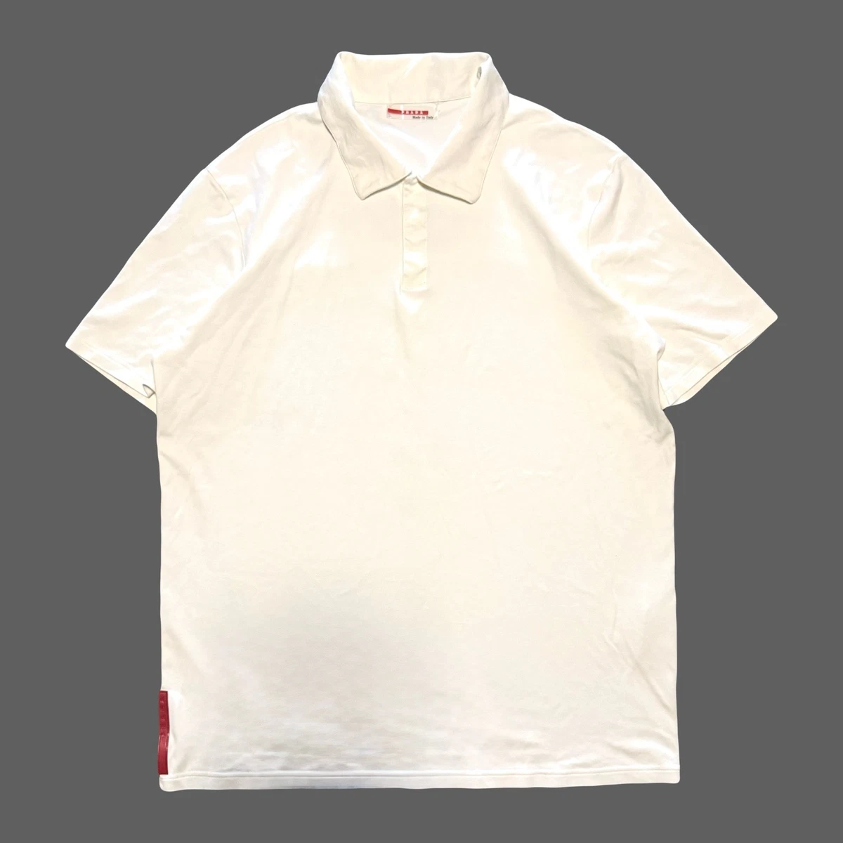 PRADA Short Sleeve White Shirts for Men for sale | eBay