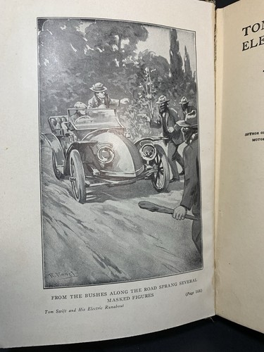 Tom Swift Electric Runabout and Locomotive by Victor Appleton Hardcover Antique - Picture 9 of 23