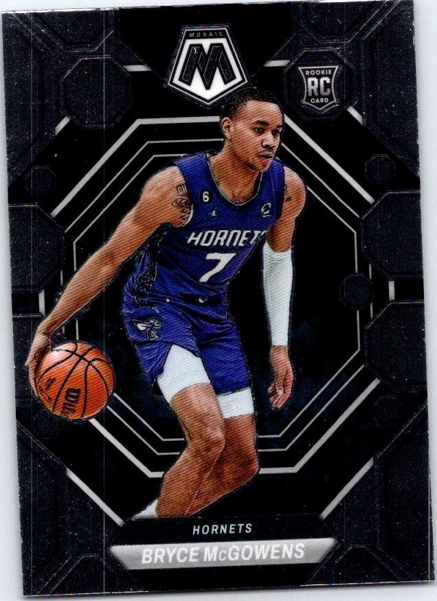 Bryce McGowens #242 2022-23 Panini Mosaic RC RC Hornets