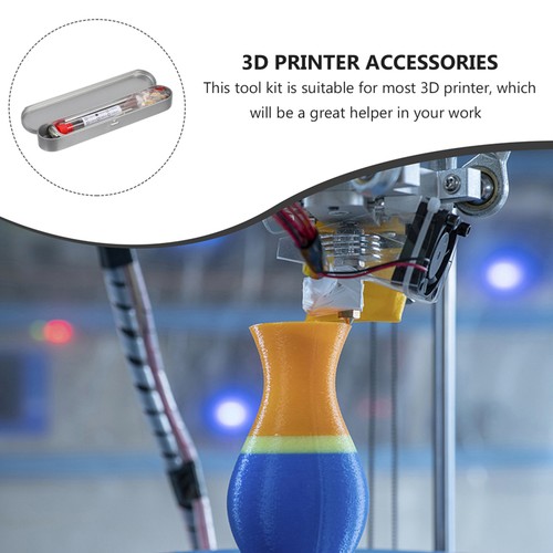 Buse d'imprimante 3D laiton kit d'outils d'imprimante 3D accessoires d'imprimante 3D - Photo 6/12