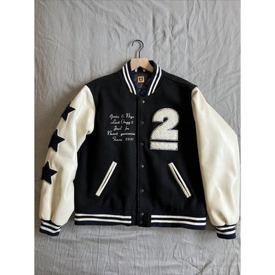 Human Made x Undercover Last Orgy 2 Leather Varsity Jacket NIGO